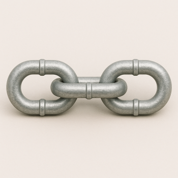 Цепь круглозвенная с буртиком Б2-6х42 в наличии в Твери