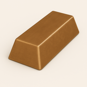 Чушка бронзовая БрА10Ж3р ГОСТ 614-97 в наличии в Твери