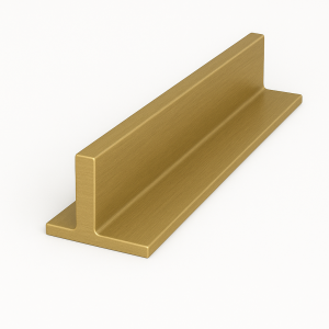 Латунный профиль Т-образный 26 мм Л63 в наличии в Твери