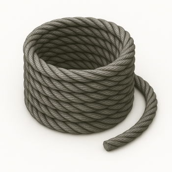 Канат тройной свивки ЛК-Р 25 мм ГОСТ 3089-80 в наличии в Твери