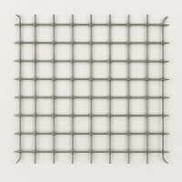 Защитная сетка от БПЛА и дронов кевларовая (арамидная) 200х200х5 мм