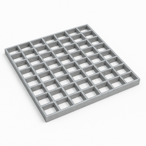 Решетчатый настил P 33х33/30х2 1000х1000 мм в наличии в Твери