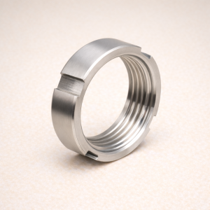 Гайка шлицевая AISI 304 2 1/2" в наличии в Твери