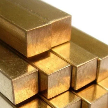 Латунный квадрат прессованный 10х10 мм ЛС59-1В ГОСТ 2060-2006 в наличии в Твери