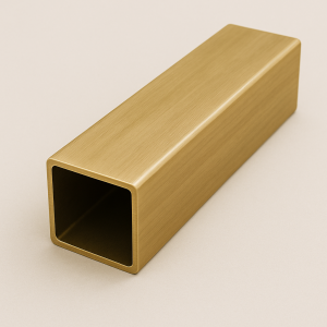 Труба латунная профильная 2,4х1,2 мм Л63 ГОСТ 20900-2014 в наличии в Твери