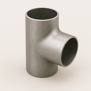 Тройник нержавеющий равнопроходной 133х4 мм 12Х18Н10Т в наличии в Твери