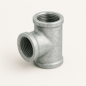 Тройник оцинкованный приварной ДУ 108 в наличии в Твери