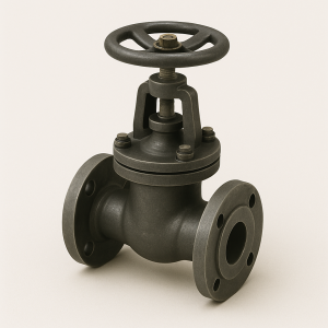 Задвижка чугунная фланцевая ДУ 80 РУ 10 30ч6бр в наличии в Твери