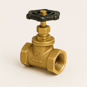 Клапан обратный латунный муфтовый пружинный ДУ 15 в наличии в Твери