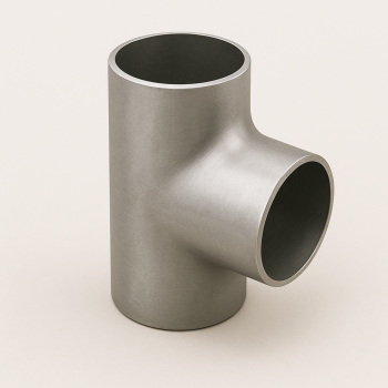 Тройник нержавеющий переходной 108х4 мм 15Х5М ГОСТ 17376-2001 в наличии в Твери