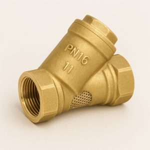 Латунный фильтр сетчатый резьбовой ДУ 20 РУ 16 ГОСТ 15527-2004 в наличии в Твери