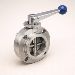 Клапан Бабочка S-S AISI 304 DN 15 (19х1,5) в наличии в Твери