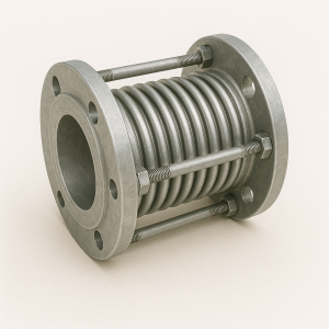 Компенсатор стальной осевой фланцевый ДУ 80 в наличии в Твери