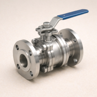 Кран шаровой фланцевый AISI 316 1 1/4"
