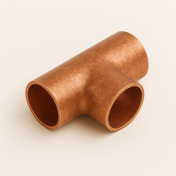 Тройник медный для высокотемпературной пайки 108 мм М1р ГОСТ 32590-2013 в наличии в Твери