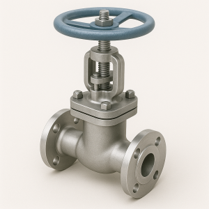 Задвижка нержавеющая фланцевая Ду 50 Ру 16 в наличии в Твери