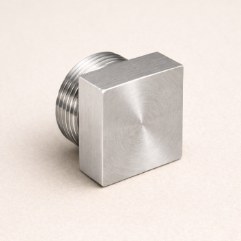 Заглушка квадратная AISI 304 2 1/2" НР в наличии в Твери